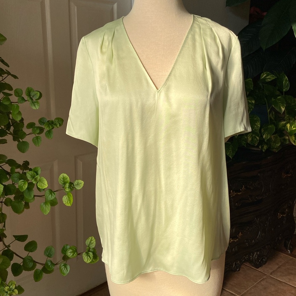 🆕 Antonio Melani Silk Blouse Mint
